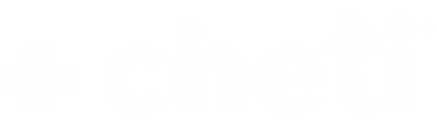 cheti logo blanc