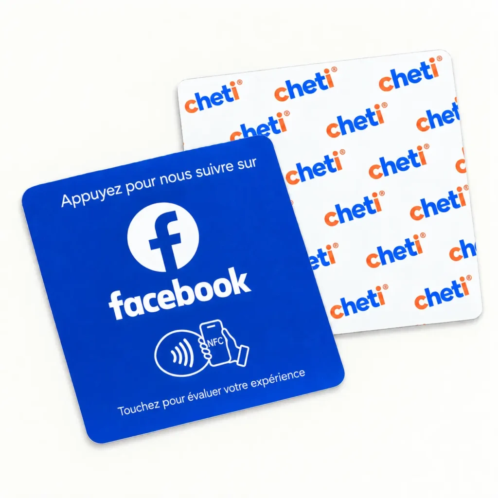 Badge Facebook NFC, votre page en un geste